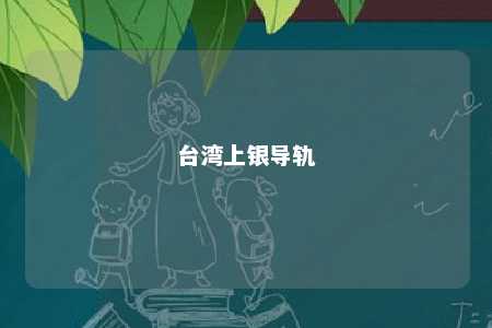 台湾上银导轨 